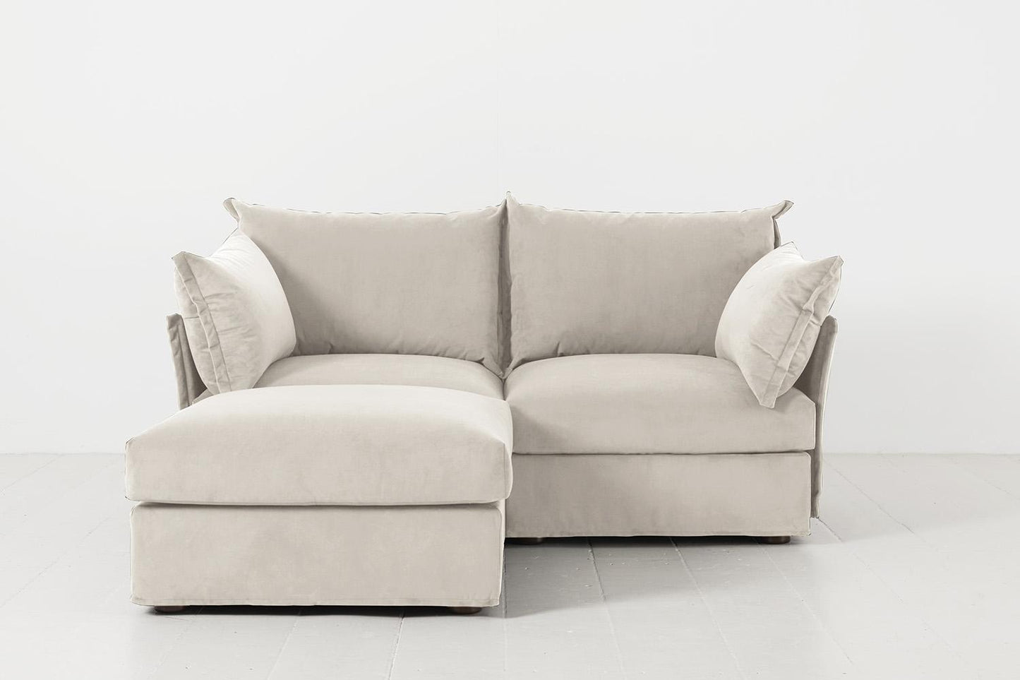 Zweisitzer-Sofa Model 06 mit Ecke links