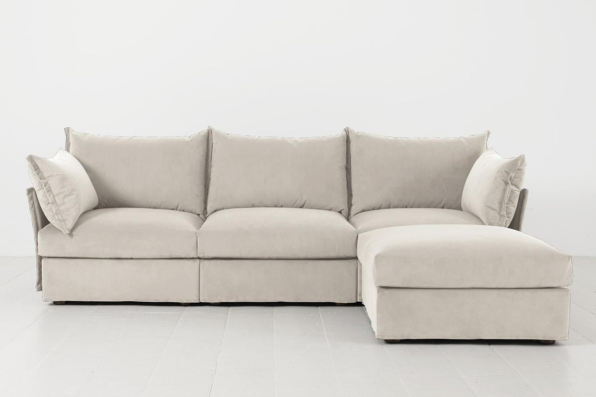 Dreisitzer-Ecksofa Model 06 mit Ecke rechts