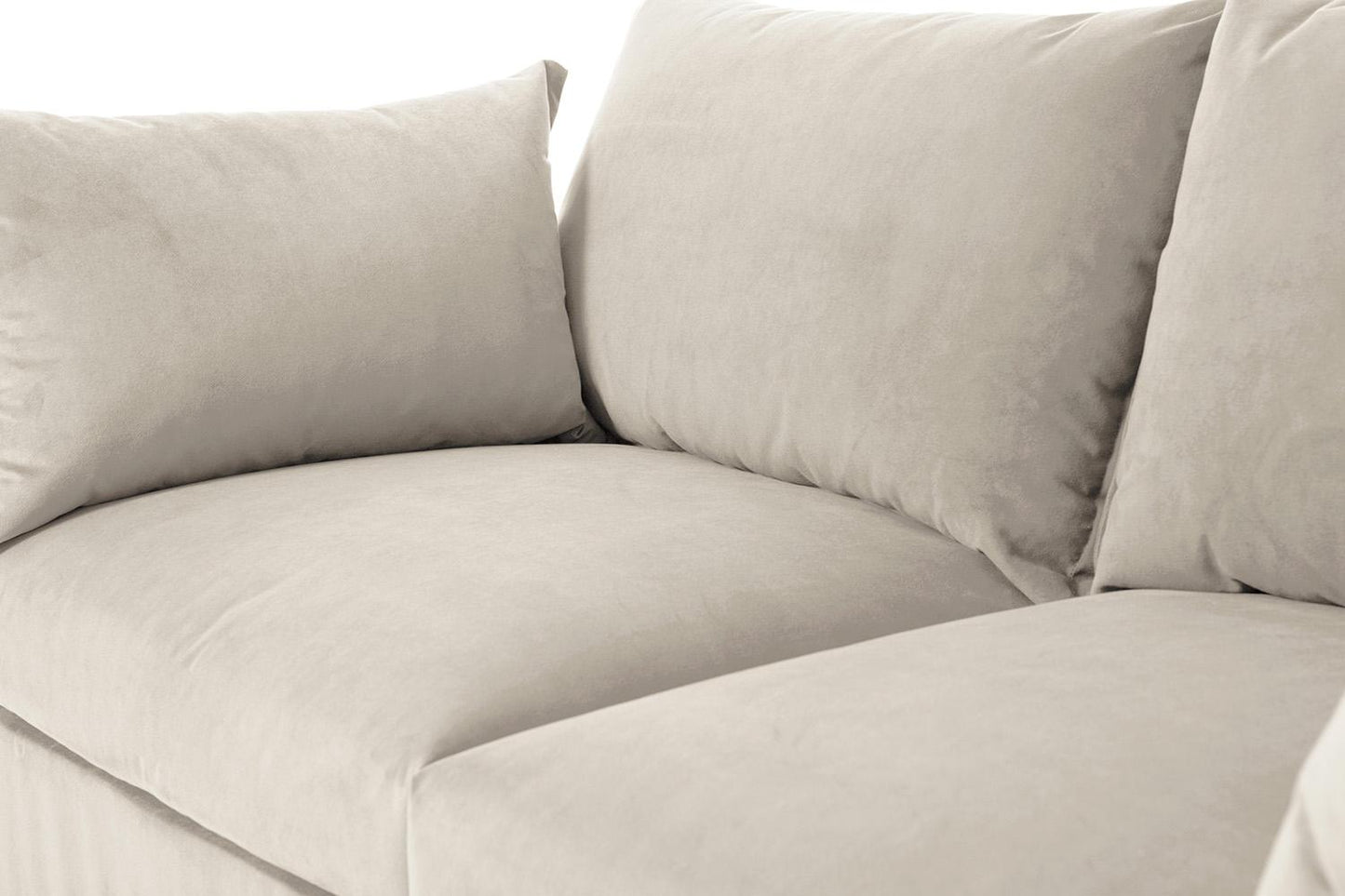 Zweisitzer-Sofa Model 06 mit Ecke links