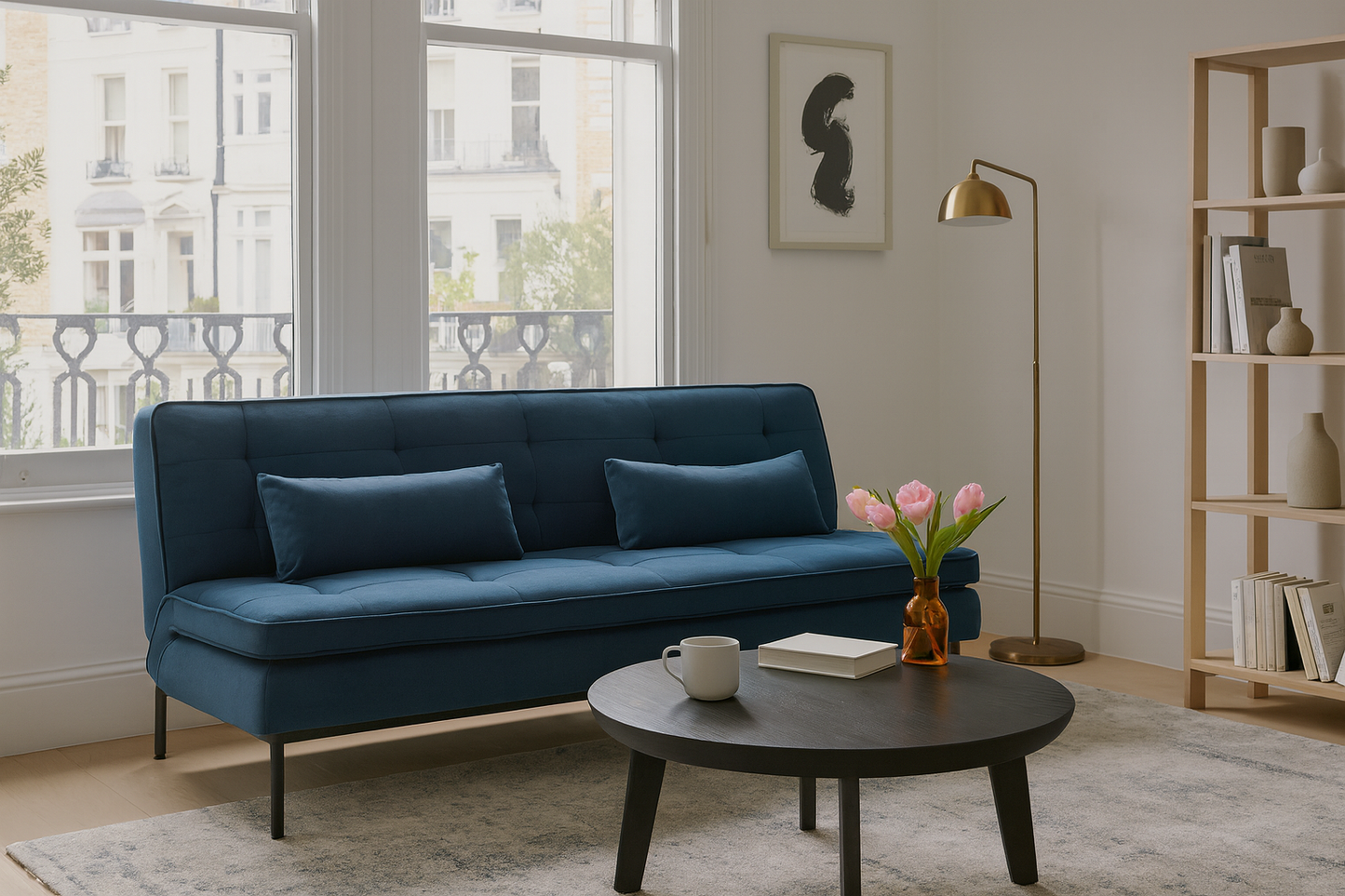 Model 11 Dreisitzer-Schlafsofa