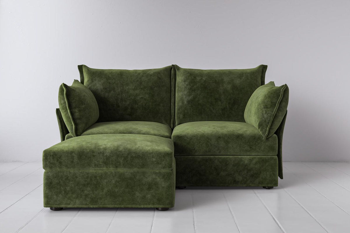 Zweisitzer-Sofa Model 06 mit Ecke links
