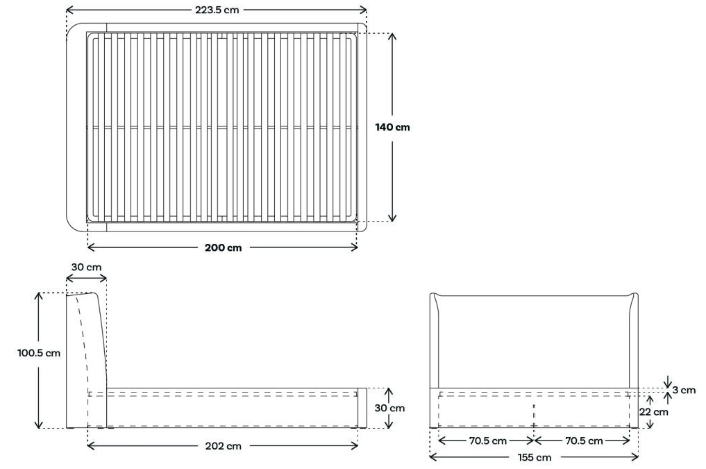 Bed 03 EU Double Bed