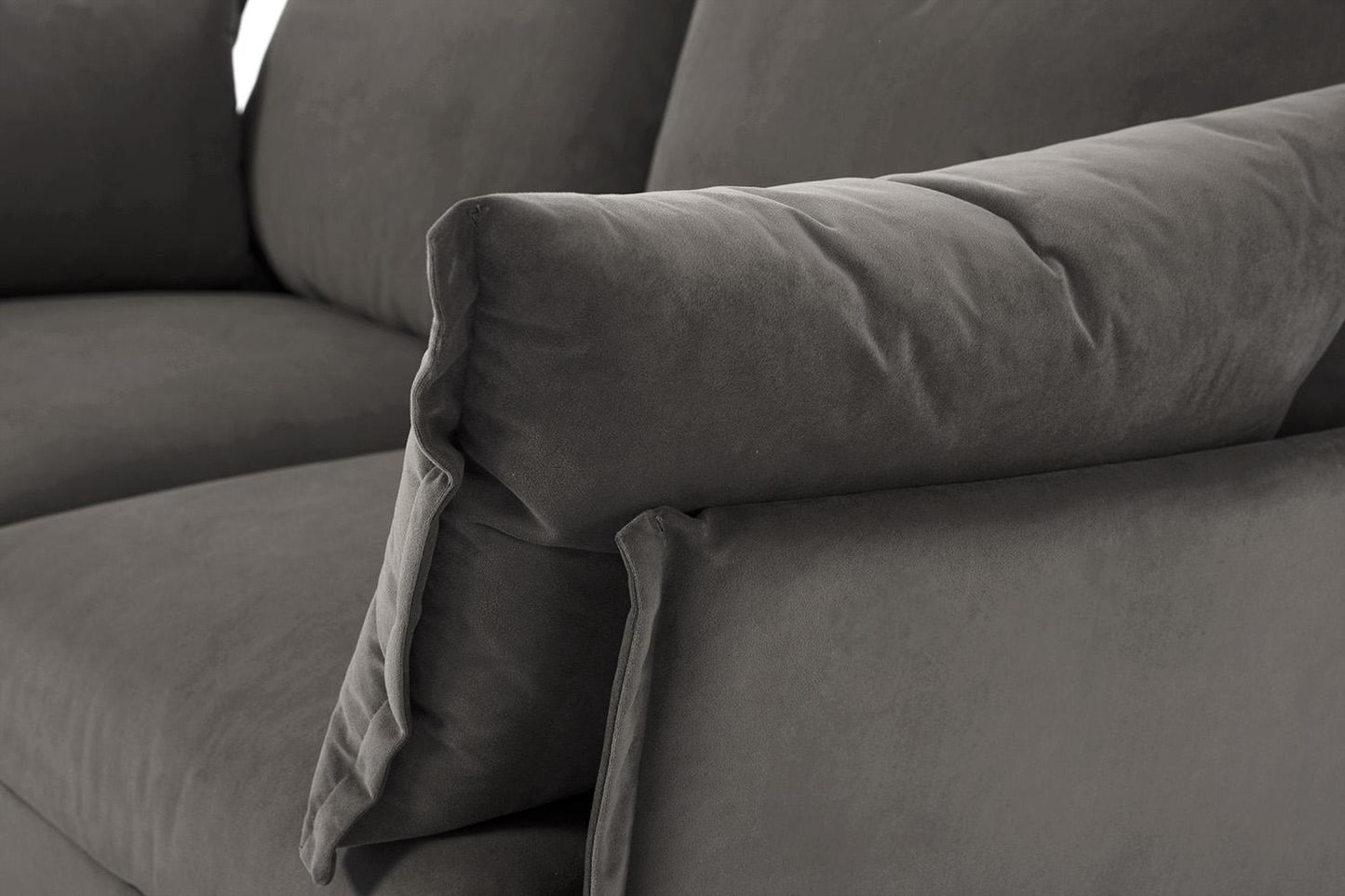 Zweisitzer-Sofa Model 06 mit Ecke links