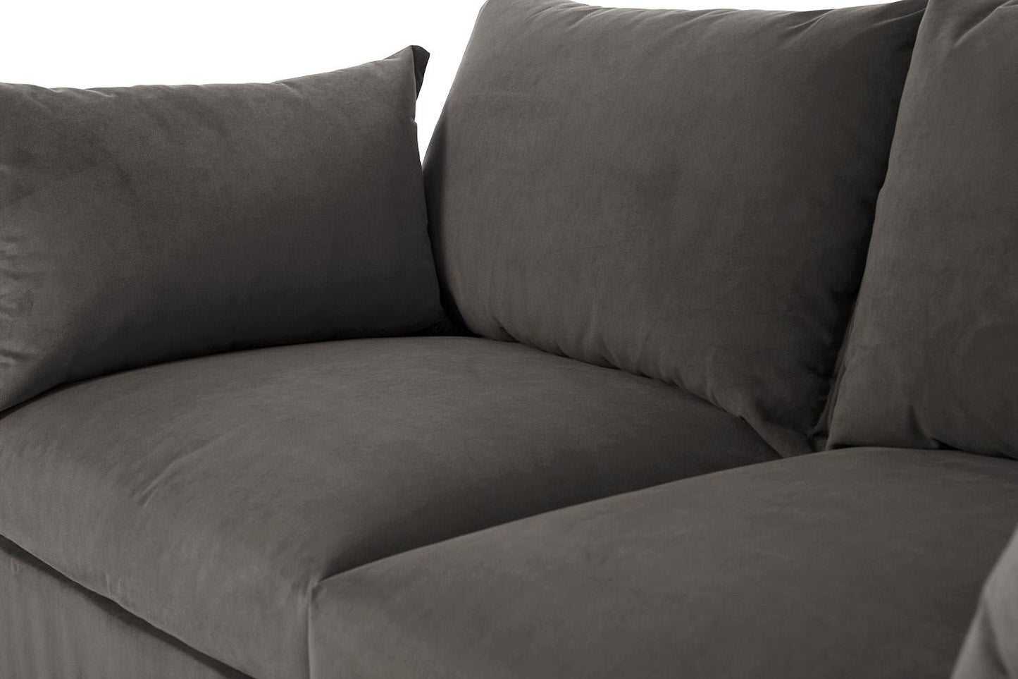 Zweisitzer-Sofa Model 06 mit Ecke links