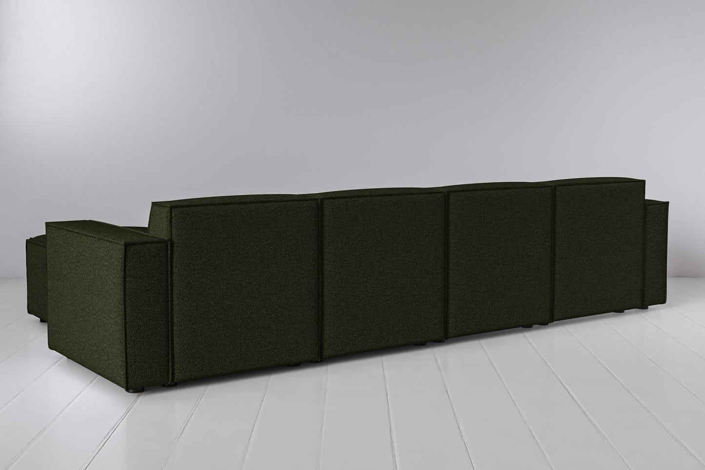 Viersitzer-Sofa Model 03 mit Chaiselongue links
