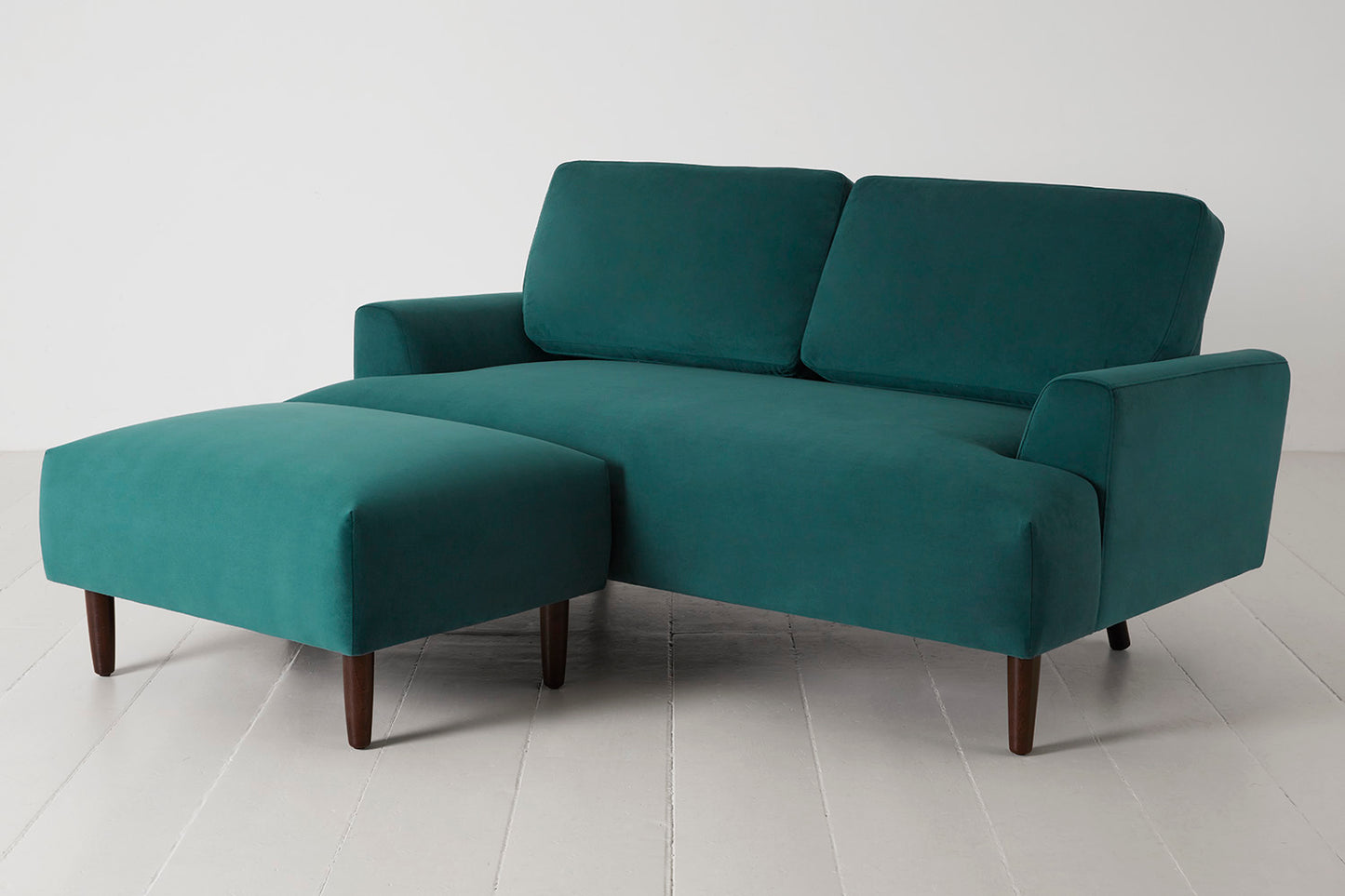 Zweisitzer-Sofa Model 05 mit Chaiselongue links