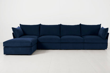 Viersitzer-Sofa Model 06 mit Ecke links