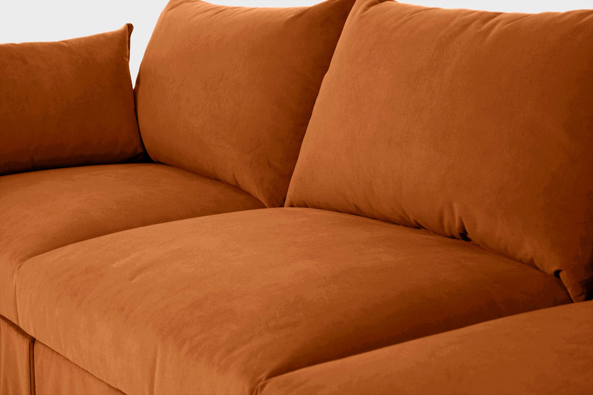 Viersitzer-Sofa Model 06 mit Ecke links