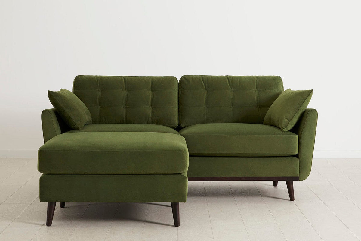 Zweisitzer-Sofa Model 10 mit Ecke links