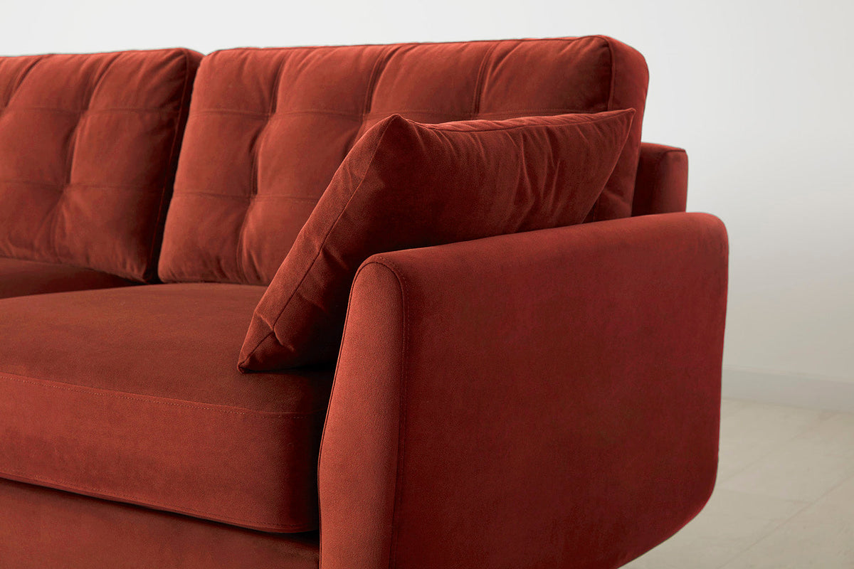 Dreisitzer-Sofa Model 10 mit Ecke links