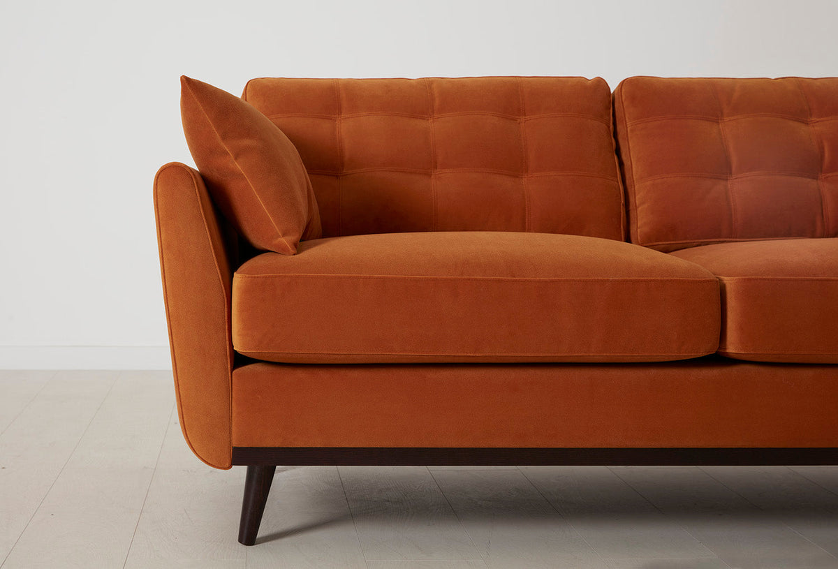 Dreisitzer-Sofa Model 10 mit Ecke links