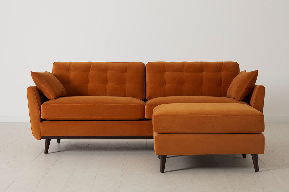 Dreisitzer-Ecksofa Model 10 mit Ecke rechts