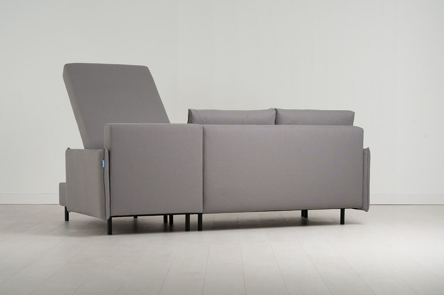 Dreisitzer-Schlafsofa Model 12 mit Chaiselongue rechts
