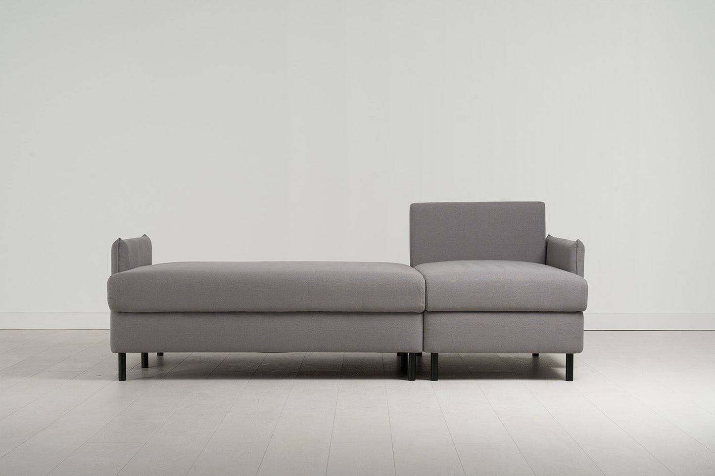 Dreisitzer-Schlafsofa Model 12 mit Chaiselongue rechts