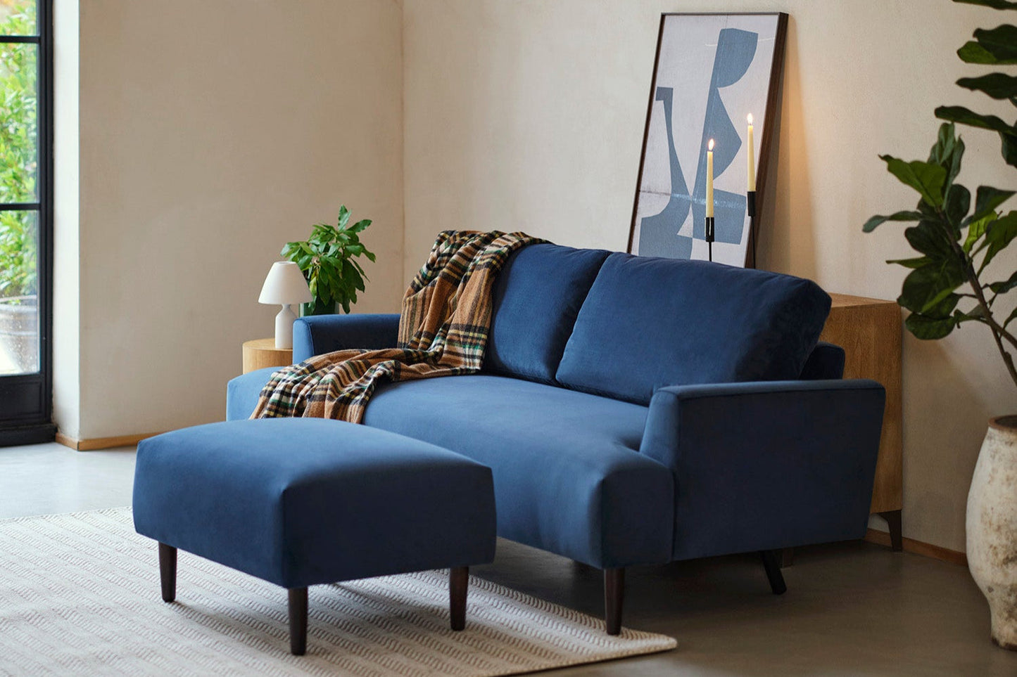 Model 05 2-Seater Right Chaise Sofa