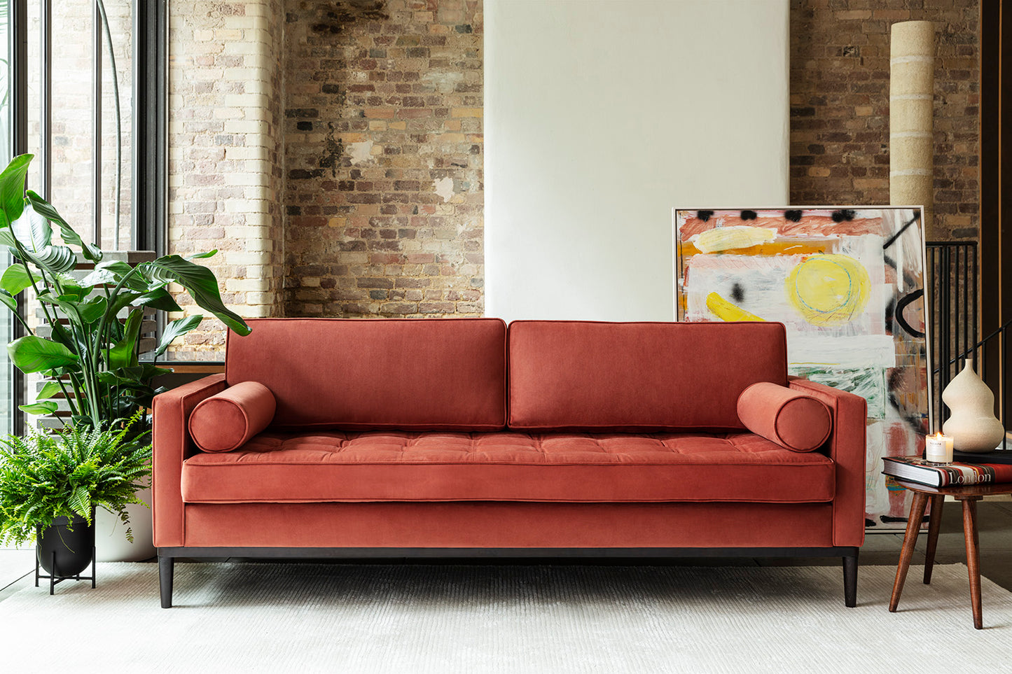 Dreisitzer-Schlafsofa Model 02