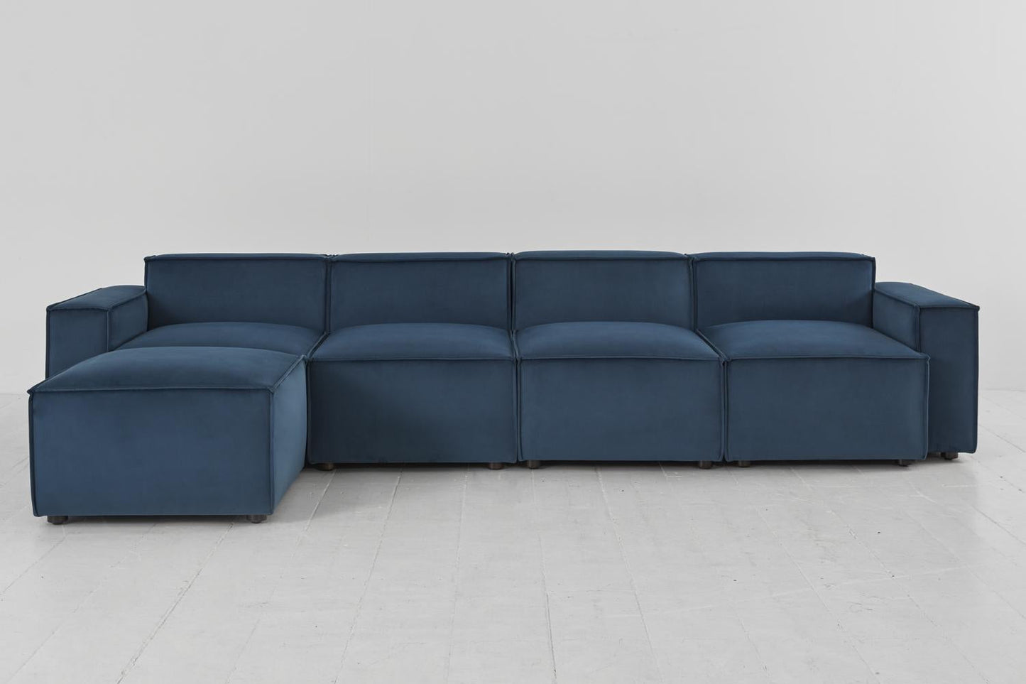 Viersitzer-Sofa Model 03 mit Chaiselongue links