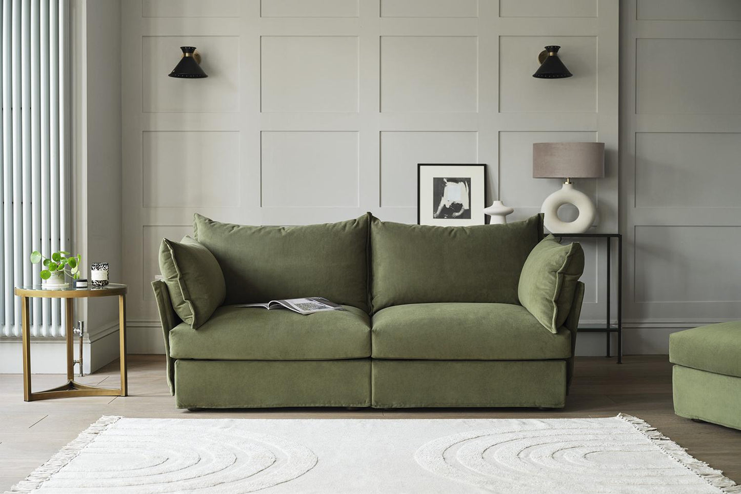 Zweisitzer-Sofa Model 06