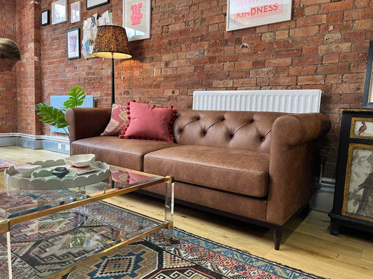 leather chesterfield sofas