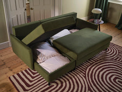 Stauraum im Wohnzimmer: So wird er zum Teil des Designs