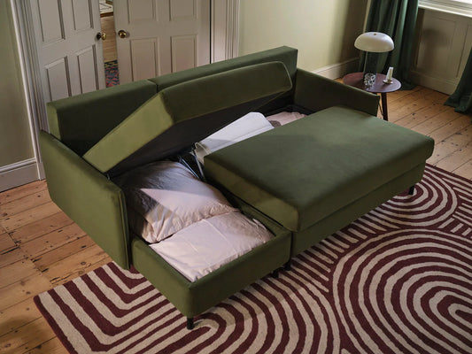 Stauraum im Wohnzimmer: So wird er zum Teil des Designs