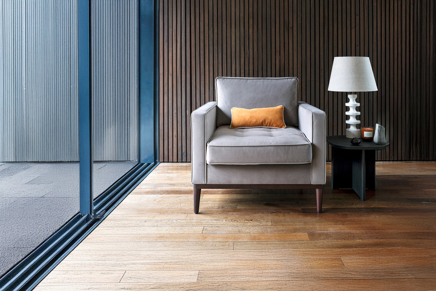 Grey Armchairs