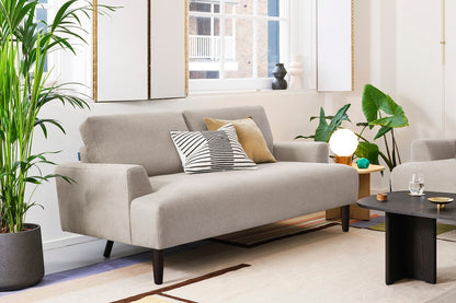 Zweisitzer-Sofa Model 05, Steingrau