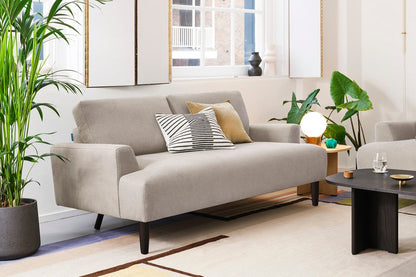 Dreisitzer-Sofa Model 05, Steingrau