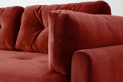 Model 04 Dreisitzer-Schlafsofa, Harissarot