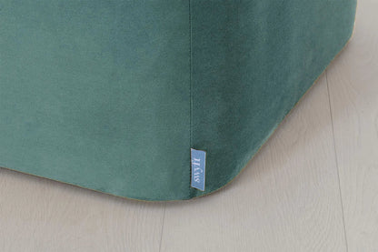 Polsterhocker 02, Bergblau