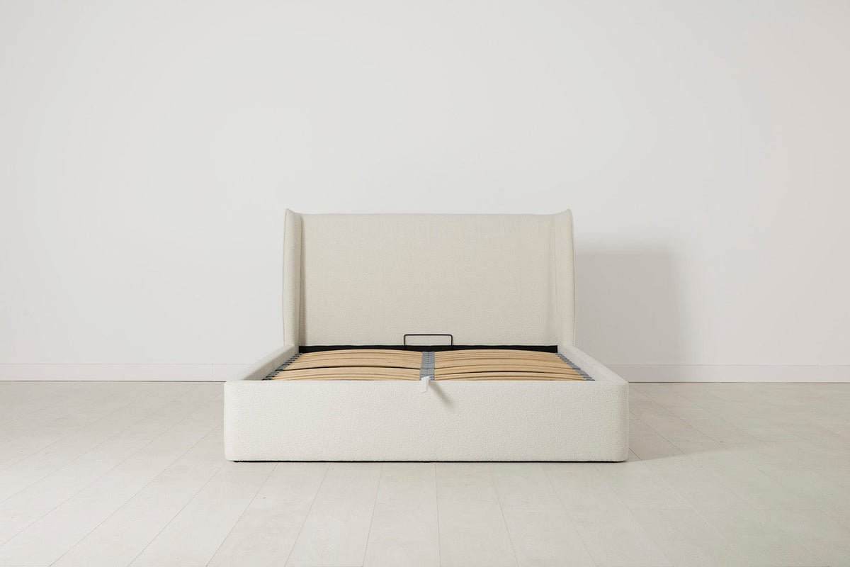 Bed 03 140cm x 200cm, Ivory
