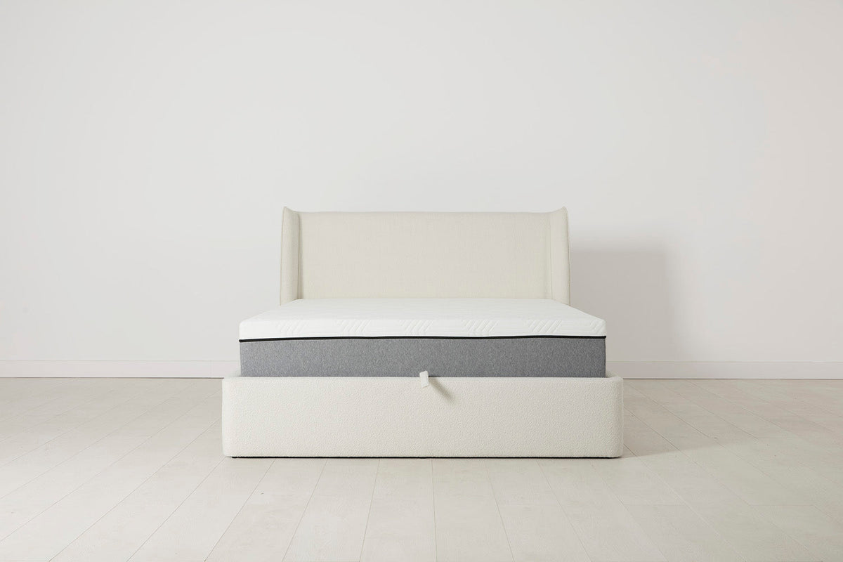 Bed 03 140cm x 200cm, Ivory