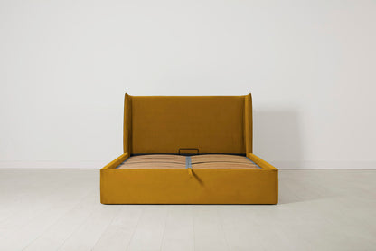 Bed 03 140cm x 200cm, Mustard