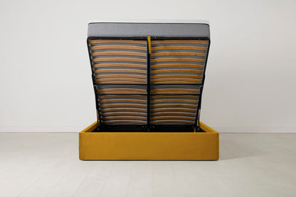 Bed 03 140cm x 200cm, Mustard