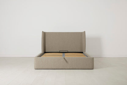 Bett 03 140cm x 200cm, Steingrau