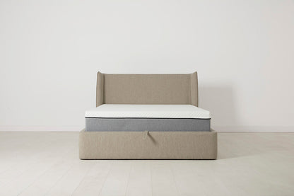 Bett 03 140cm x 200cm, Steingrau