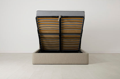 Bett 03 140cm x 200cm, Steingrau