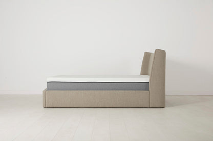 Bett 03 160cm x 200cm, Steingrau