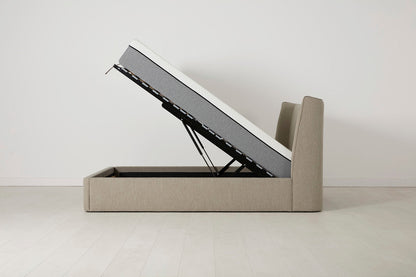 Bett 03 160cm x 200cm, Steingrau