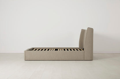 Bett 03 180cm x 200cm, Steingrau