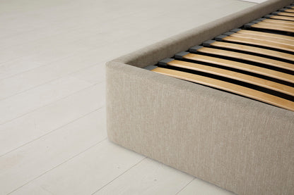 Bett 03 160cm x 200cm, Steingrau