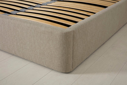 Bett 03 180cm x 200cm, Steingrau