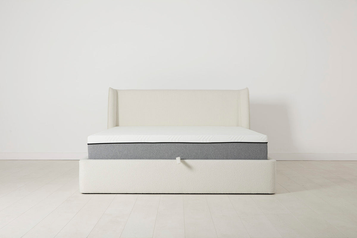 Bed 03 160cm x 200cm, Ivory