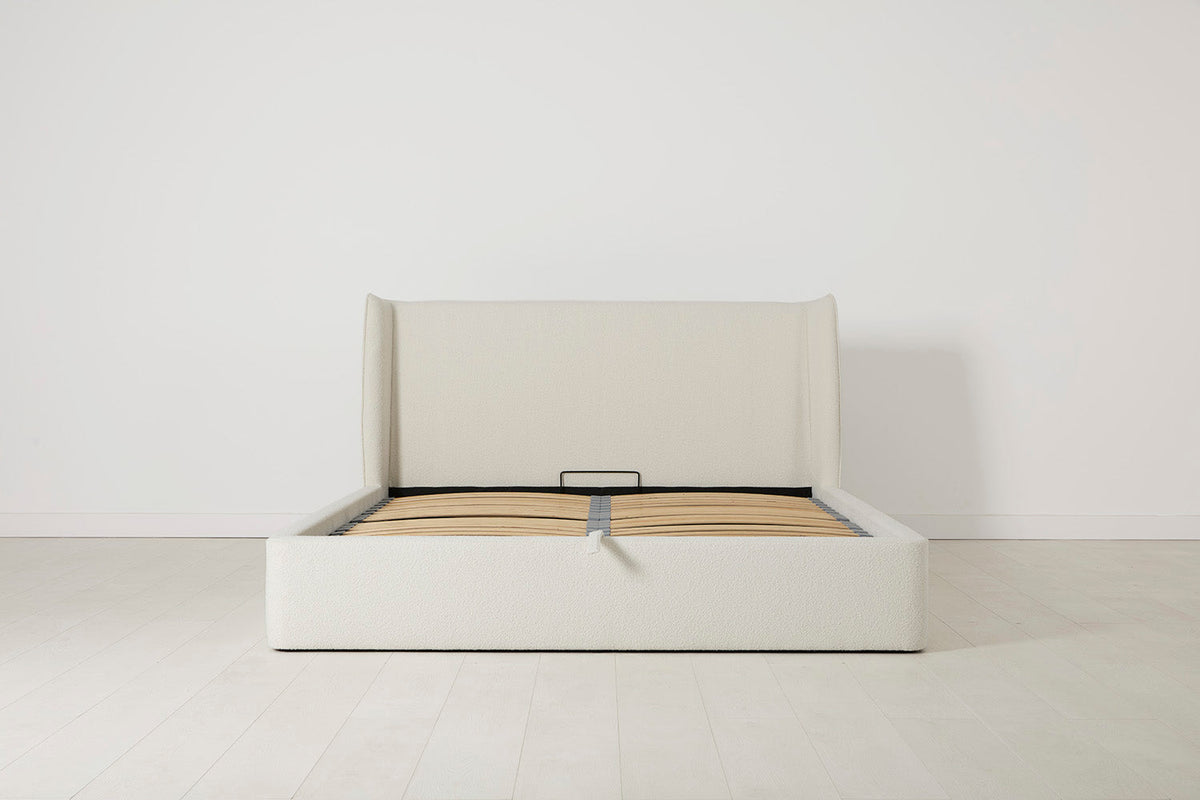 Bed 03 160cm x 200cm, Ivory