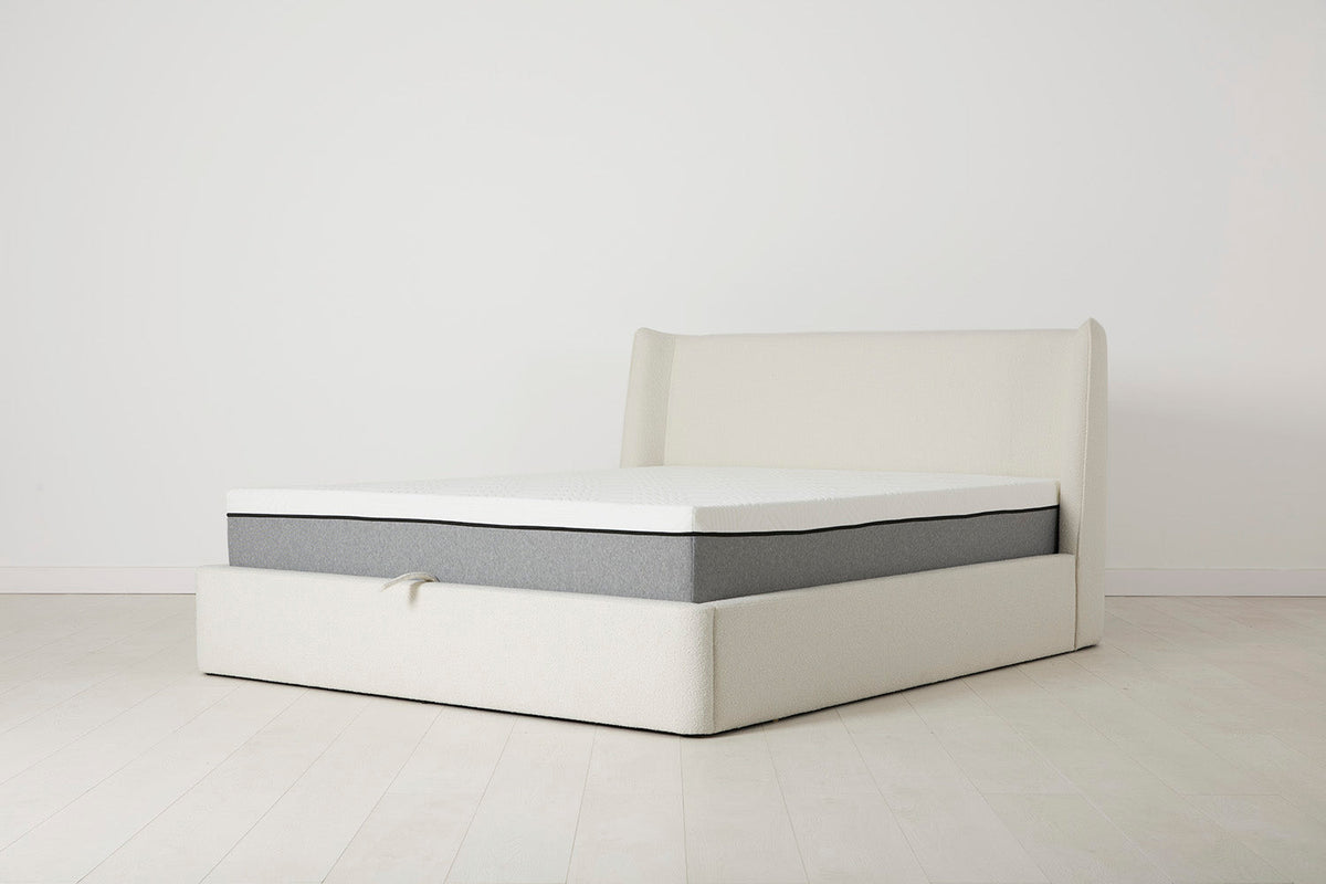 Bed 03 160cm x 200cm, Ivory