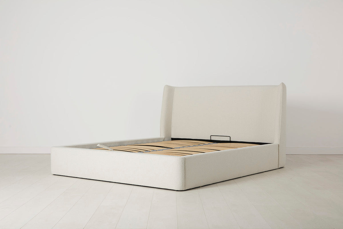 Bed 03 160cm x 200cm, Ivory