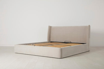 Bett 03 140cm x 200cm, Kreideweiß