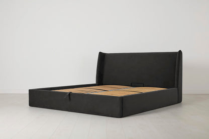 Bed 03 180cm x 200cm, Charcoal