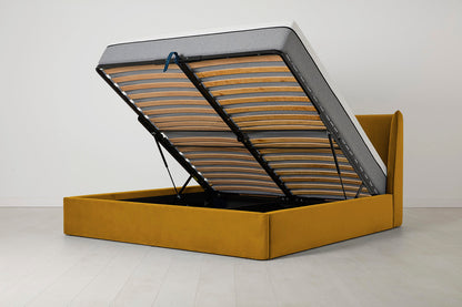 Bed 03 140cm x 200cm, Mustard