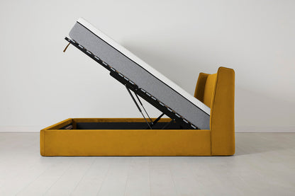 Bed 03 140cm x 200cm, Mustard